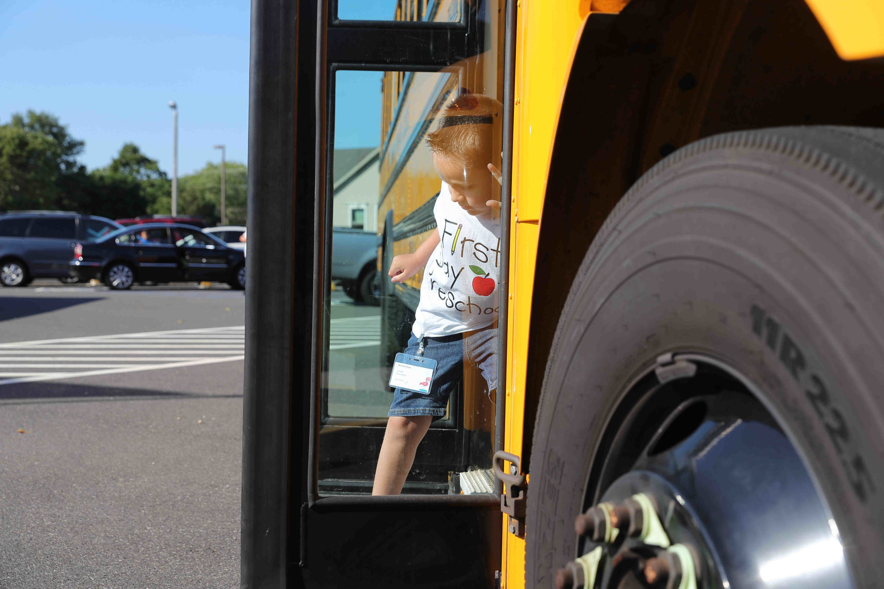 First day of School of David C. Douglass Veterans Memorial School